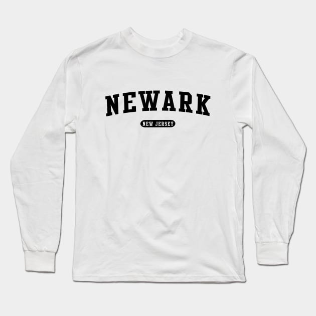 Newark, NJ Long Sleeve T-Shirt by Novel_Designs